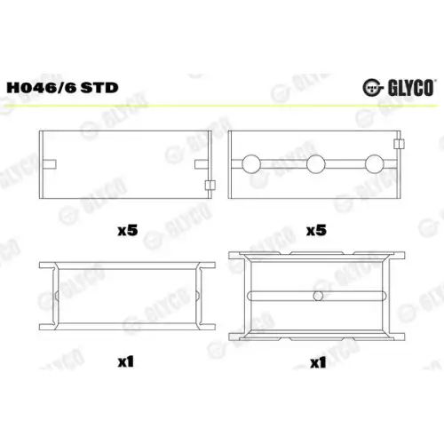 GLYCO ANA YATAK STD H046/6 STD