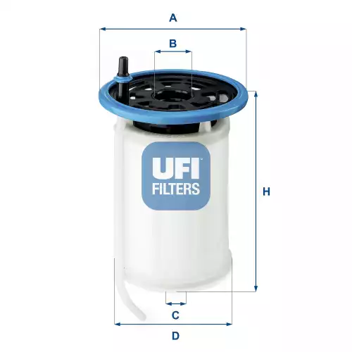 UFI Yakıt Filtre 26.079.00