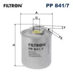 FILTRON Mazot Filtre PP841/7