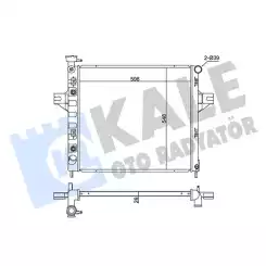 KALE Motor Su Radyatörü 342095