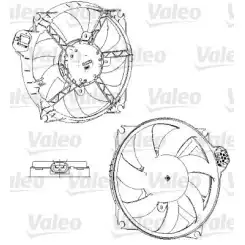 VALEO Radyatör Fan Motoru 696229