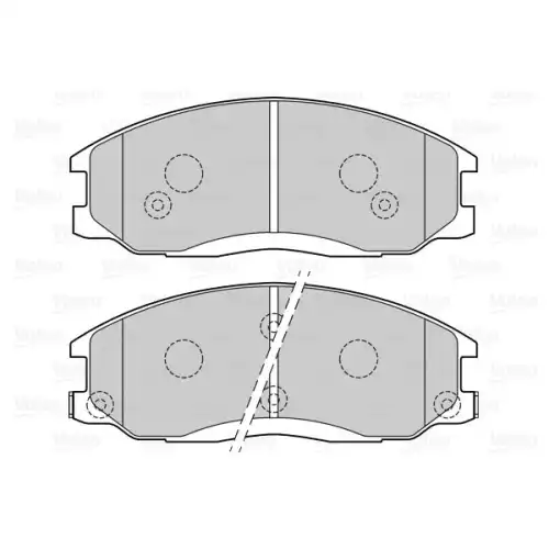 VALEO Ön Fren Balatası Tk 670083