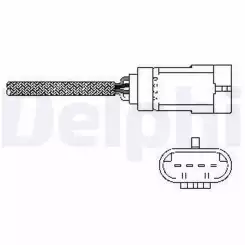 DELPHI Lambda Oksijen Sensörü ES10793-12B1