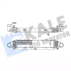 KALE Turbo Radyatörü Intercooler 347700