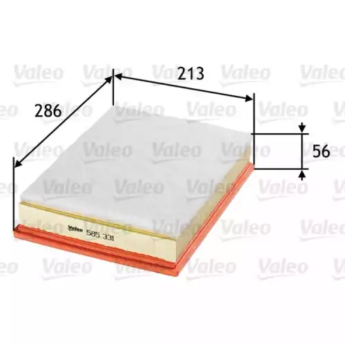 VALEO Hava Filtre 585331