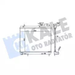 KALE Motor Su Radyatörü Brazing 358200