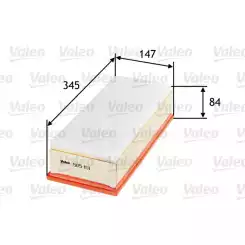 VALEO Hava Filtre 585151