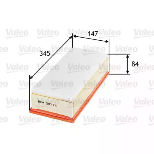 VALEO Hava Filtre 585151