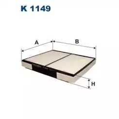 FILTRON Polen Filtre K1149