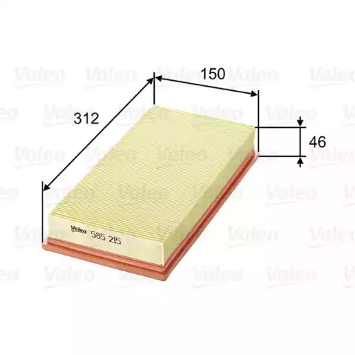 VALEO Hava Filtre 585215