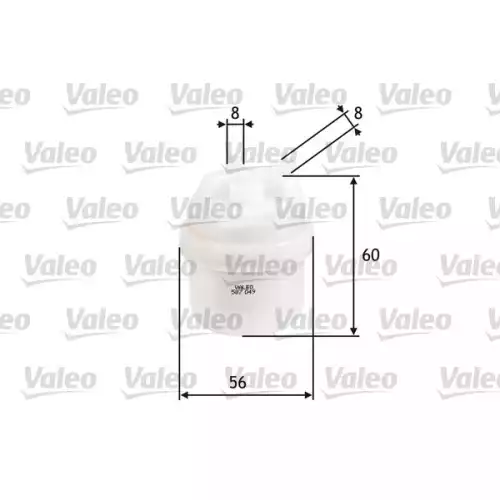 VALEO Yakıt Filtre Benzin 587049