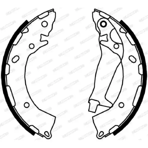 FERODO Arka Fren Balatası Kampana FSB4047