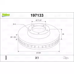 VALEO Ön Fren Diski Takım 197133