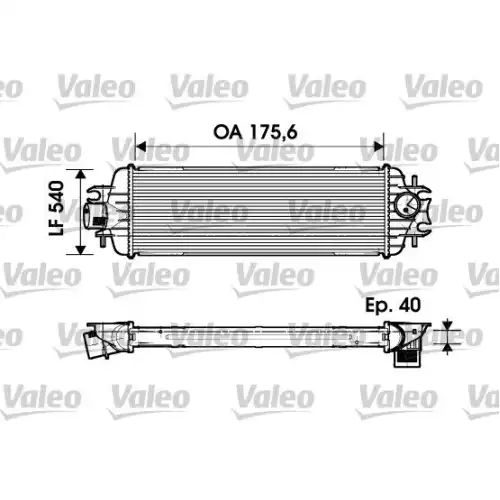 VALEO Turbo İntercooler Radyatörü 817636