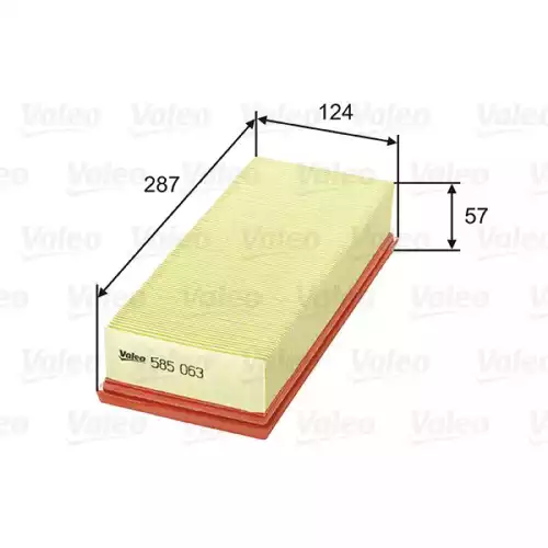 VALEO Hava Filtre 585063