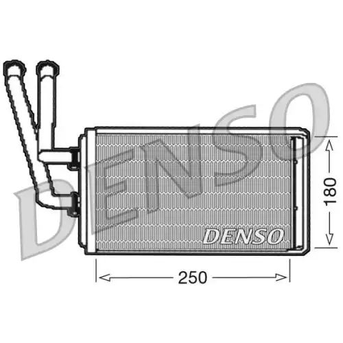 DENSO Kalorifer Radyatörü DRR09100