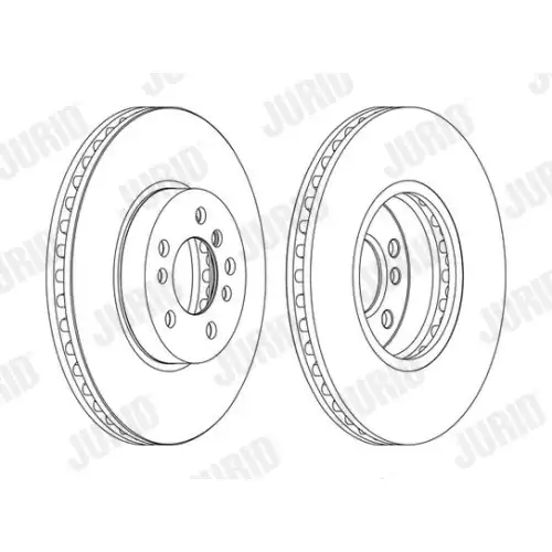 JURID Ön Fren Diski Adet 562134JC