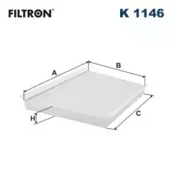 FILTRON Polen Filtre K1146