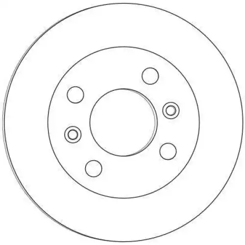 TRW Ön Fren Diski Havalı 241mm DF4458