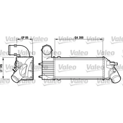 VALEO Turbo İntercooler Radyatörü 817437