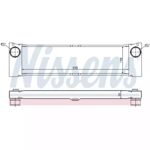 NISSENS Turbo İntercool Radyatörü 96729-1