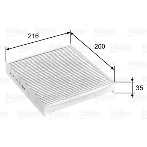 VALEO Polen Filtresi 715746