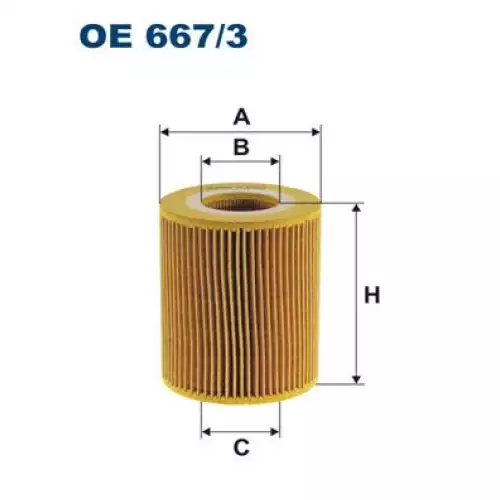 FILTRON Yağ Filtre OE667/3