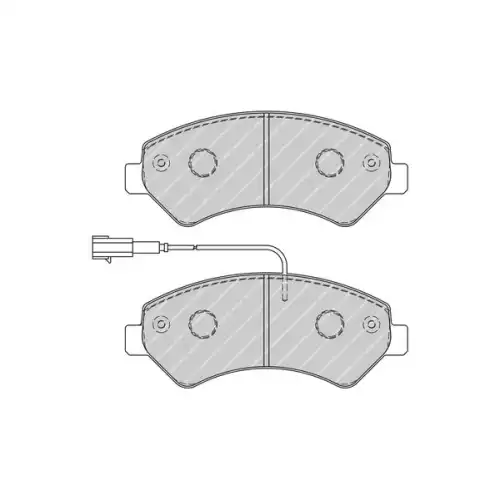 FERODO Ön Fren Balatası Tk FVR1926