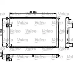 VALEO Motor Su Radyatörü 732063