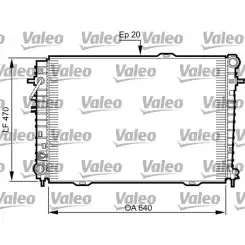 VALEO Motor Su Radyatörü Otomatik 735507