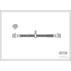 CORTECO Fren Hortumu Arka 270Mm 19032280