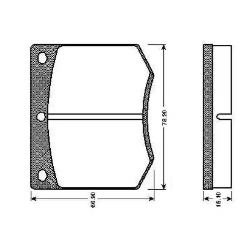 BOSCH Ön Fren Balatası Tk 0986TB2062