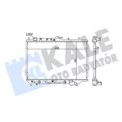 KALE Motor Su Radyatörü 342005