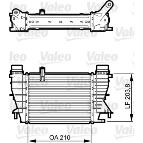 VALEO Turbo Radyatörü İntercooler 818264