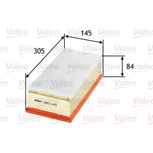 VALEO Hava Filtre 585145