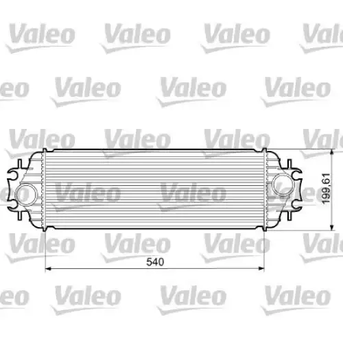 VALEO Turbo Radyatörü İntercooler 817554