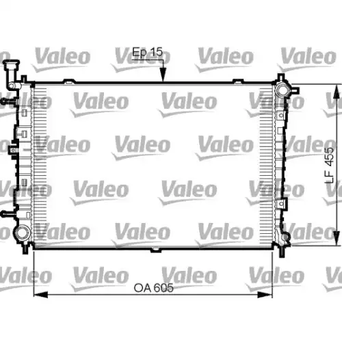 VALEO Motor Su Radyatörü Otomatik 735516