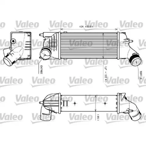 VALEO Turbo Radyatörü İntercooler 817639