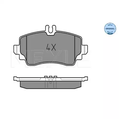 MEYLE Ön Fren Balatası 0252307016
