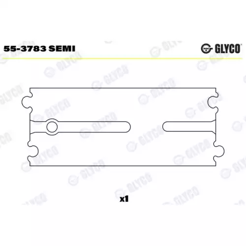 GLYCO Piston Kol Burcu Adet 55-3783 SEMI