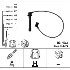 NGK Buji Kablosu NGK 8474