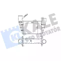 KALE Turbo Radyatörü İntercooler 341900