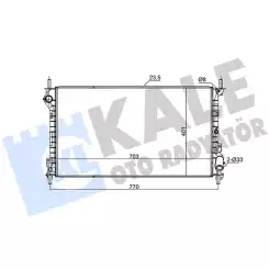 KALE Motor Su Radyatörü 1 Sıra 0222301AB