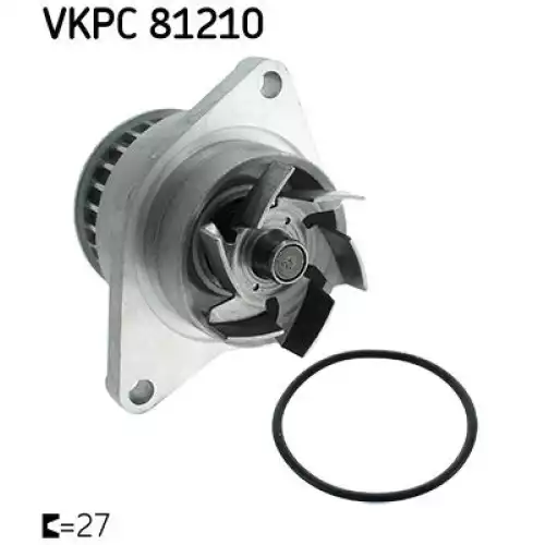 SKF Devirdiam Su Pompası VKPC81210