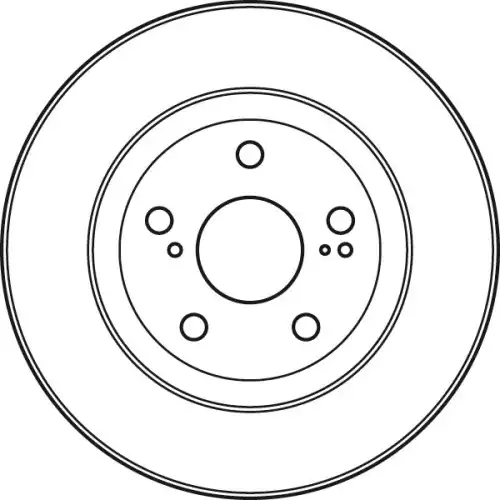 TRW Ön Fren Diski Havalı 296.5mm Takım DF4828S