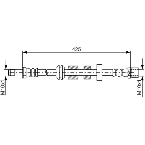 BOSCH Fren Hortumu Ön 1987481817