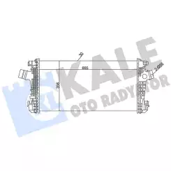 KALE Turbo Radyatörü İntercooler 344900