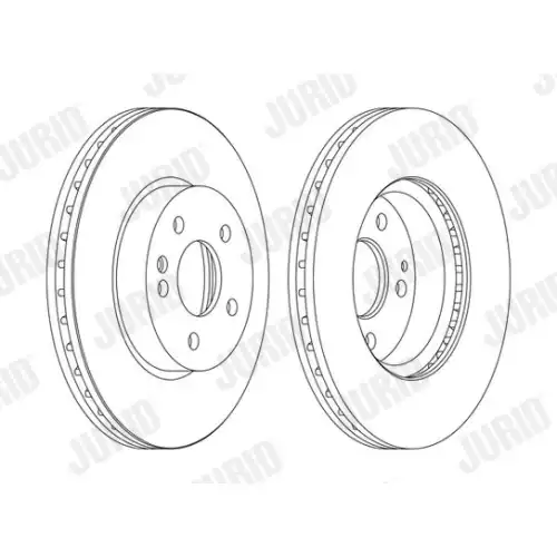JURID Ön Fren Diski Adet 562392JC1