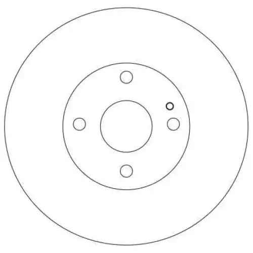 TRW Ön Fren Diski Havalı 258.4mm DF4119