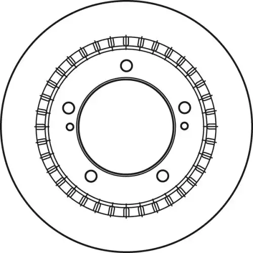 TRW Ön Fren Diski Havalı 286.5.mm DF6023